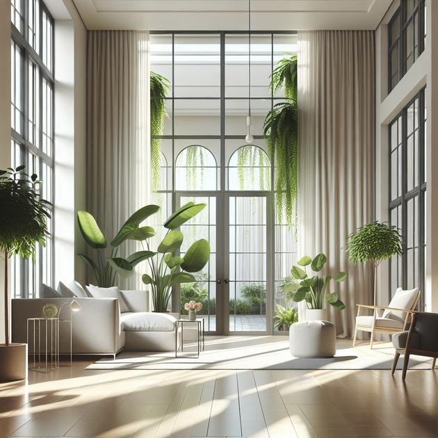 Choosing the right colors to complement natural light
