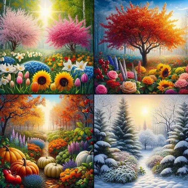 Choosing the right plants for each season