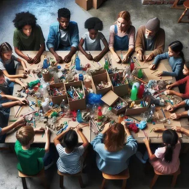 Popular Craft Using Material Crafting with Recycled Materials: A Beginner’s Guide