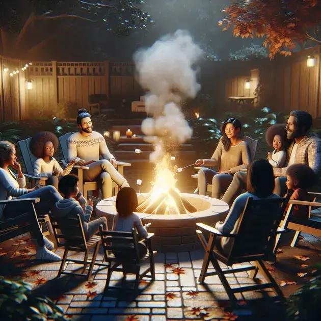 decorating around your fire pit