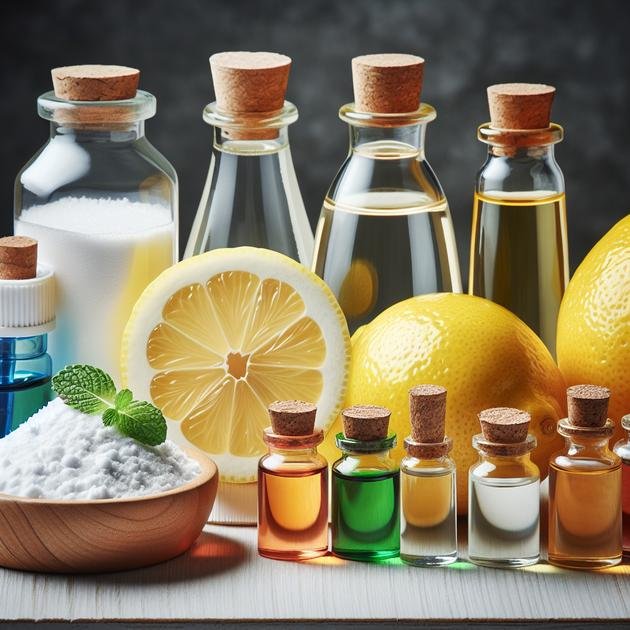 essential natural ingredients for a spotless home