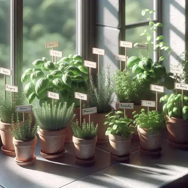 planting and caring for herbs