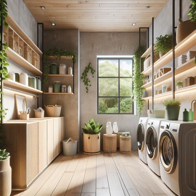 repurposing and reusing in laundry setups