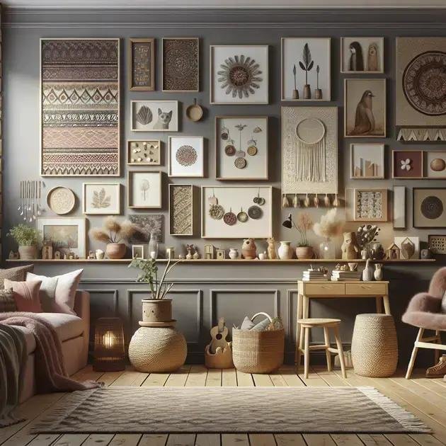 Upcycled materials for unique decor