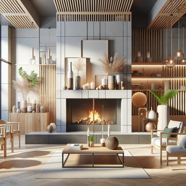 fireplace decor for small spaces