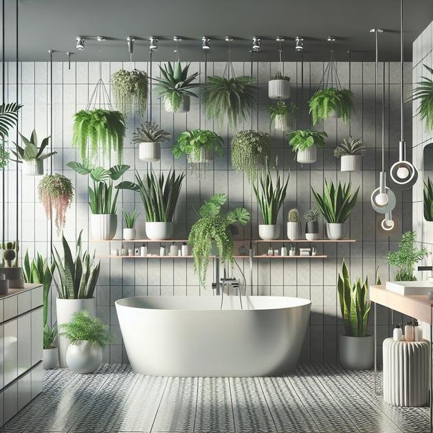 seasonal care for bathroom plants