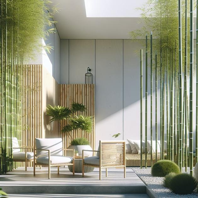 adding bamboo accessories for subtle charm