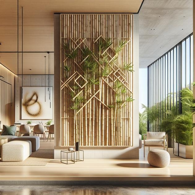 bamboo in outdoor decor ideas