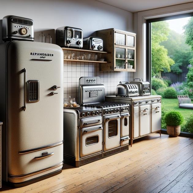 best materials used in vintage kitchen appliances