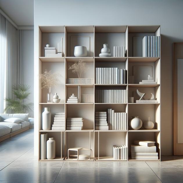 decluttering tips for a clean bookshelf look