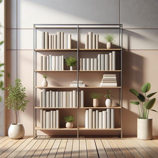 how lighting affects bookshelf styling
