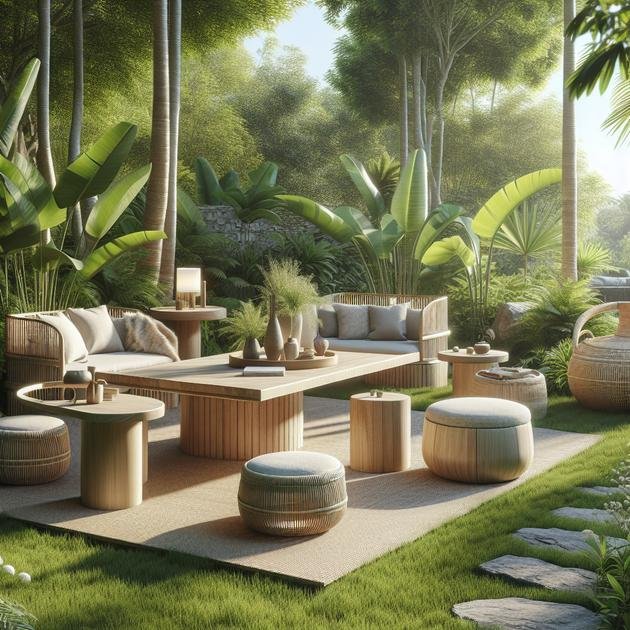 Incorporating bamboo furniture into modern spaces