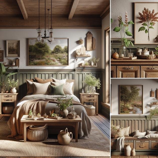 organizing with rustic storage solutions