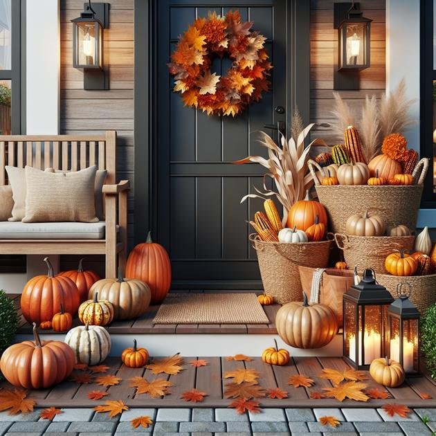 Tips for using rustic materials in porch decorations