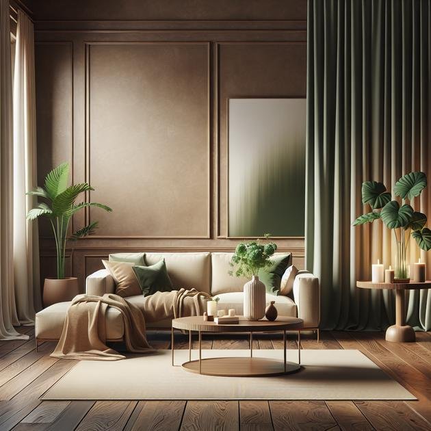 creating cozy living rooms with earth tones