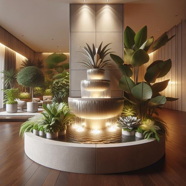 designing with water features in small apartments