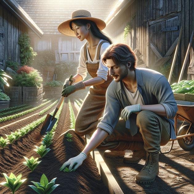 insulating roots and sensitive plants