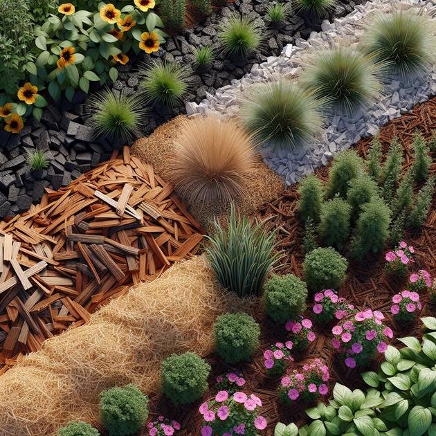 organic vs inorganic mulches: what suits your garden best