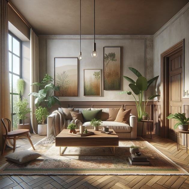 wall art ideas for earth tone spaces