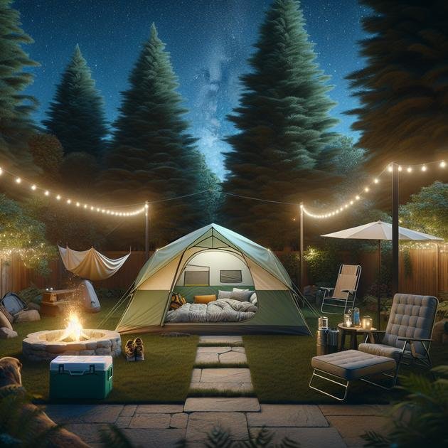 Creative tent and shelter setups