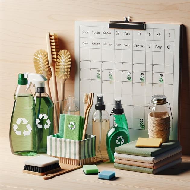 organizing your weekly cleaning schedule