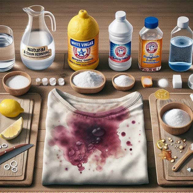 precautions and tests before using natural stain removers