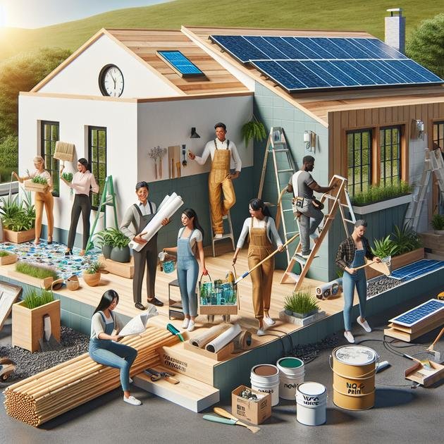 Waste reduction and recycling during renovation