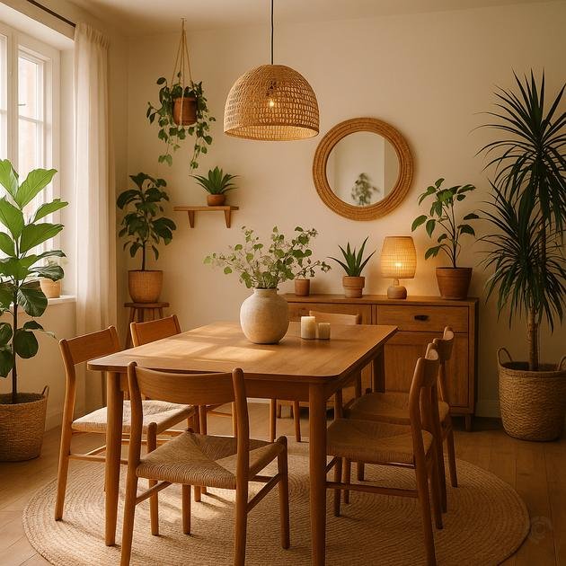 Mixing patterns and textures for visual interest