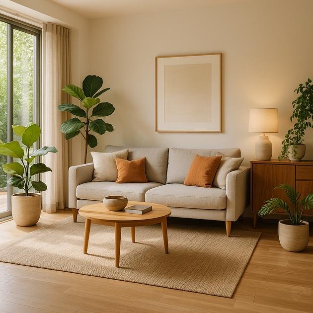 Mixing textures, prints and frames for depth