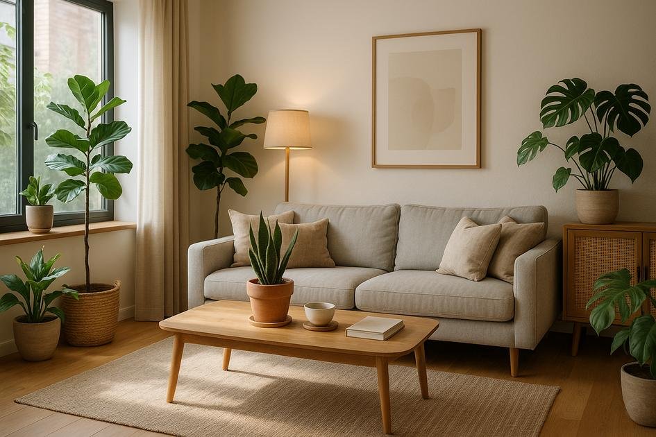 Styling mirrors with furniture, art and textiles for cohesion