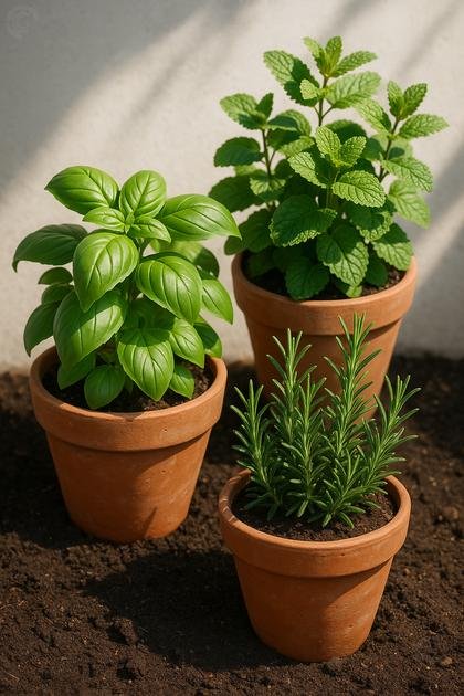 Setting up a small herb garden (indoor or balcony) Setting up a small herb garden (indoor or balcony)
